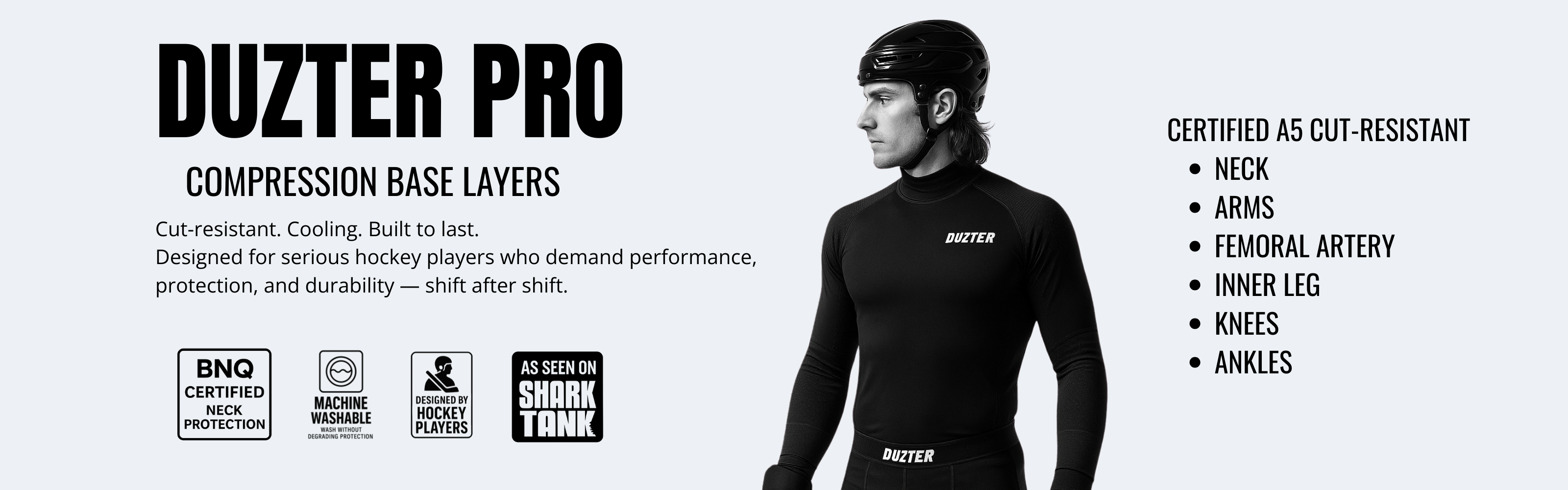 Pro (Adult) – Cut-Resistant Baselayer