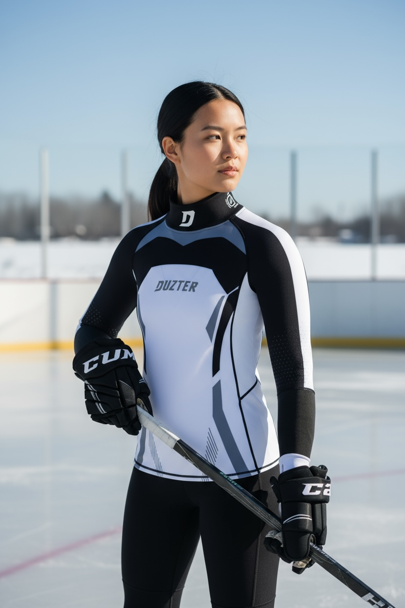 Duzter Pro Youth Compression Shirt Girls