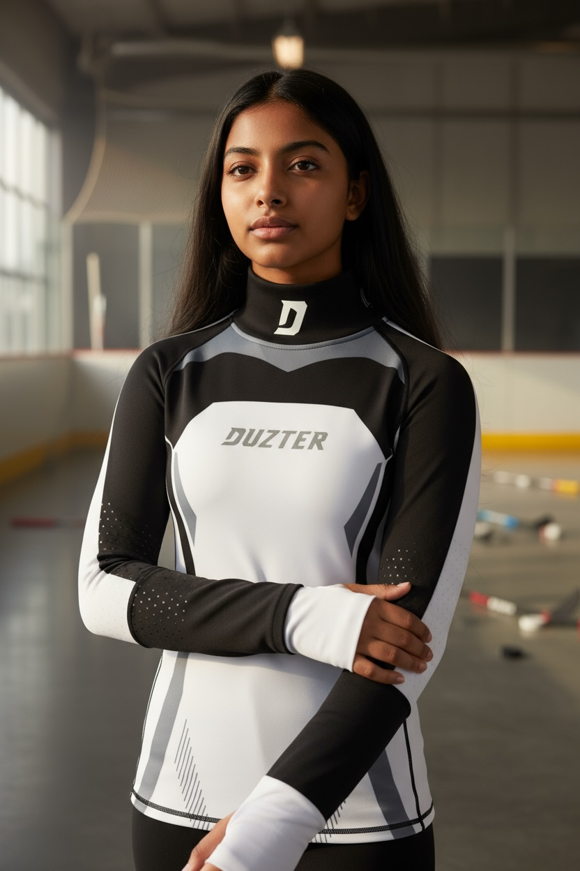 Duzter Pro Youth Compression Shirt Girls